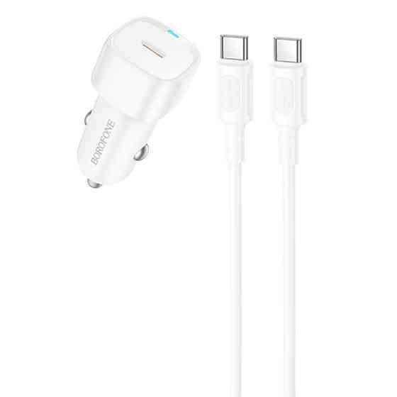 АЗУ Borofone BZ34A Cloud PD20W (1USB-C) + кабель Type-C to Type-C Херсон