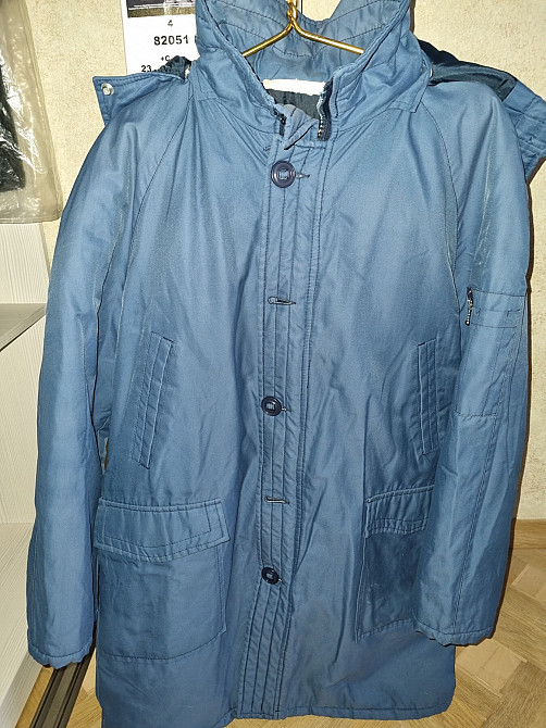 Продам мужскую зимнюю куртку на меху р.56,б.у Київ - зображення 6