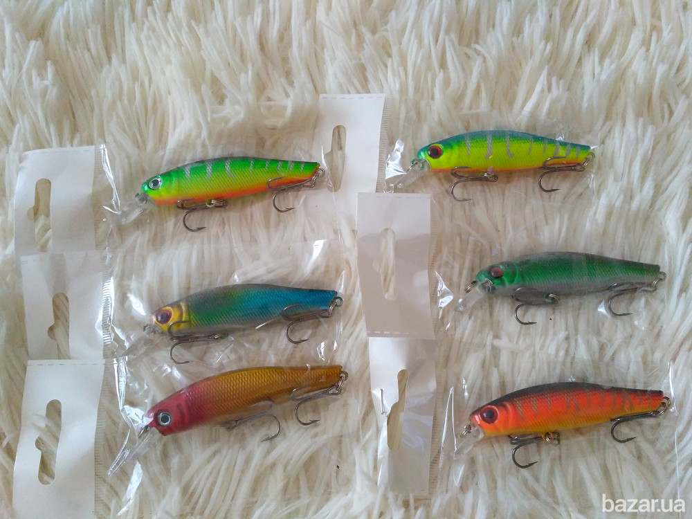 Воблер плавающий 8.5 см-8.9 гр Борисполь - изображение 8