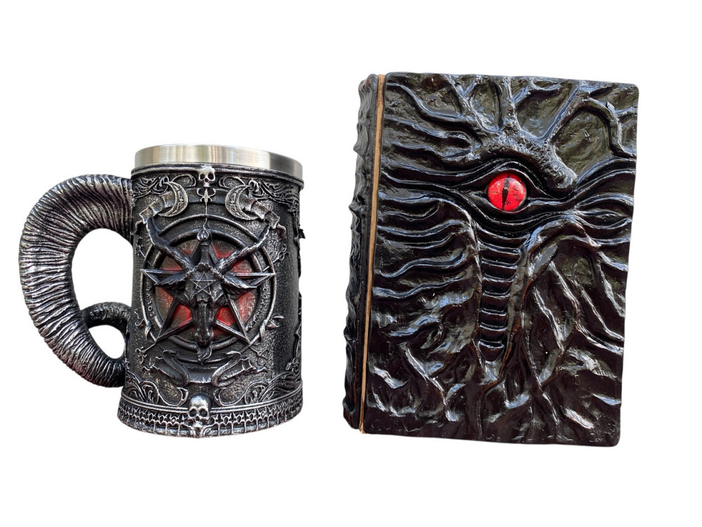 Подарочный набор Кружка 3 Древние Боги и Блокнот 3 «Книга, смотрящая в ответ» Киев - изображение 1