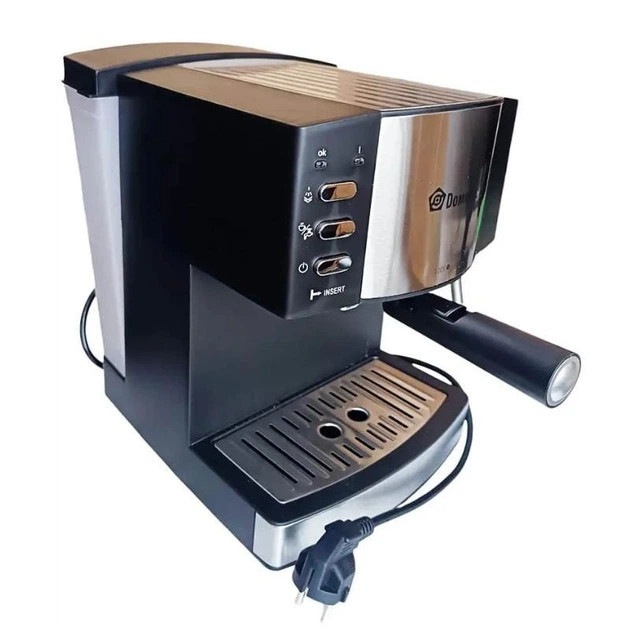 Кофеварка рожковая Domotec MS-113 850 Вт черная Киев - изображение 6