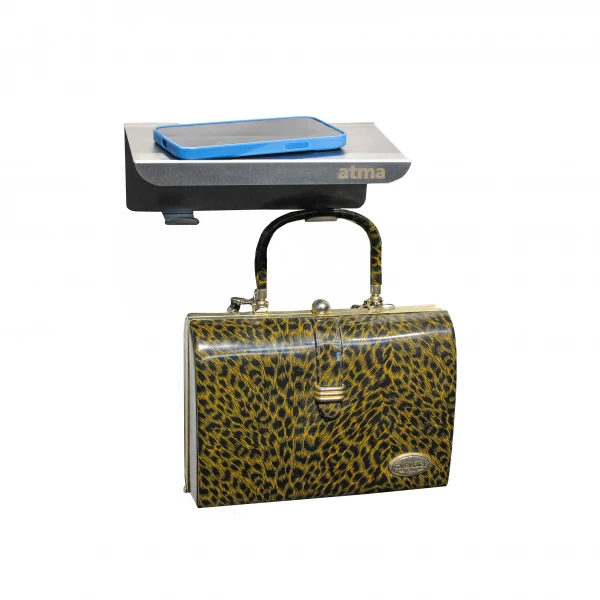 Полка с двумя крючками E-Line E930S Київ - зображення 2