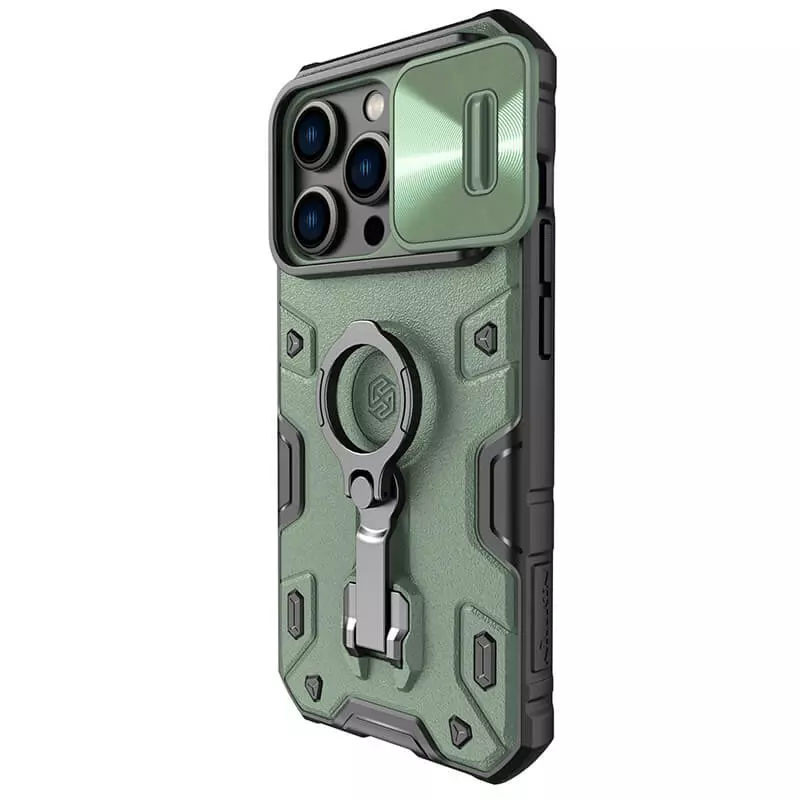 TPU+PC чехол Nillkin CamShield Armor Pro no logo (шторка на камеру) для Apple iPhone 14 Pro (6.1") Херсон - зображення 8