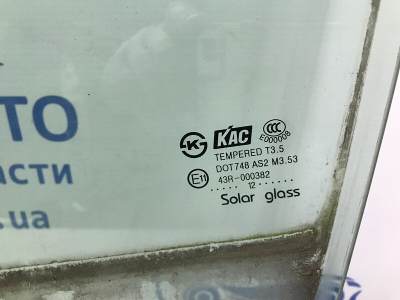Стекло двери переднее левое Chevrolet Captiva 2006-2018 96624294 (Арт. 47172) Київ - зображення 3