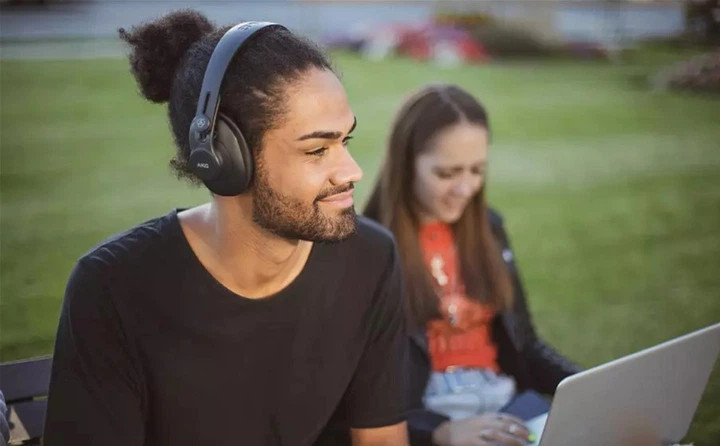 Наушники беспроводные AKG K361-BT черные Київ - зображення 8