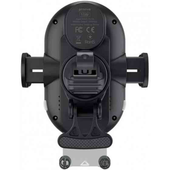 Автомобільний тримач з БЗП Proove Rounded Energy 15W Black (WHRE15010001) (Код товару:38165) Харків