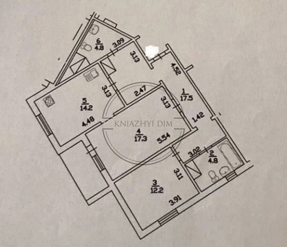 Продаж роздільної 2-х к. квартири на Позняках. № 21146428 Київ - зображення 2