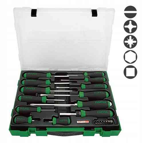 Набор профессиональных отверток TOPTUL 20 ед. GZC2005 Харьков