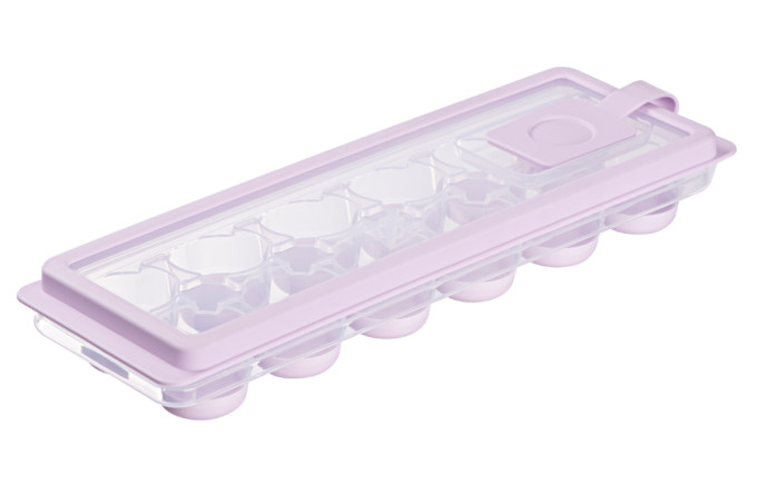 Форма для льоду Ardesto Fresh AR-1104-LP 9.5x3.8x27 см фіолетова Київ - зображення 1