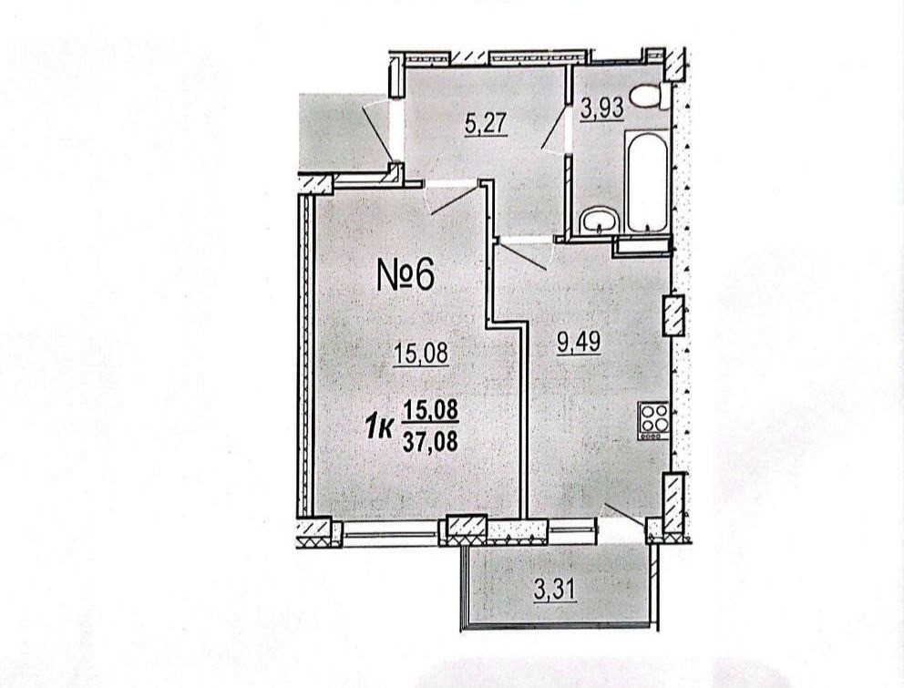 Однушка Бочарова 70 Одеса - зображення 5