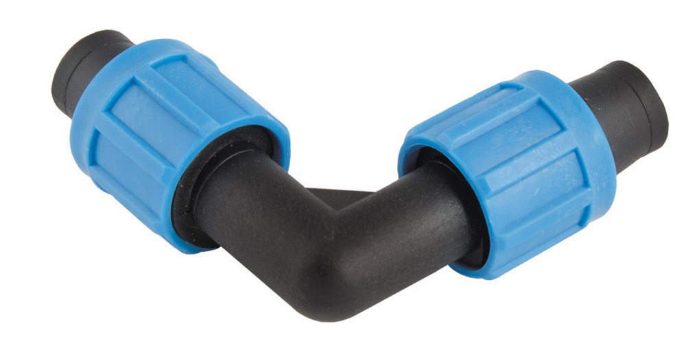 Уголок зажимной для капельной ленты ГОСПОДАР 90° 16 мм 92-9158 Харків - зображення 1