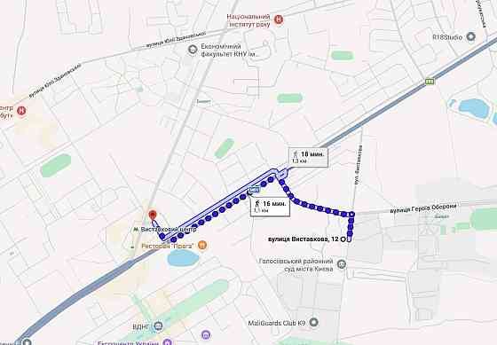 продажа 1-к квартира Киев, Голосеевский, 53000 $ Київ