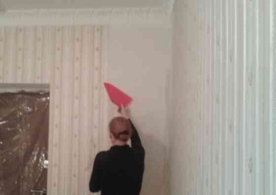 Профессиональная поклейка обоев Киев Київ