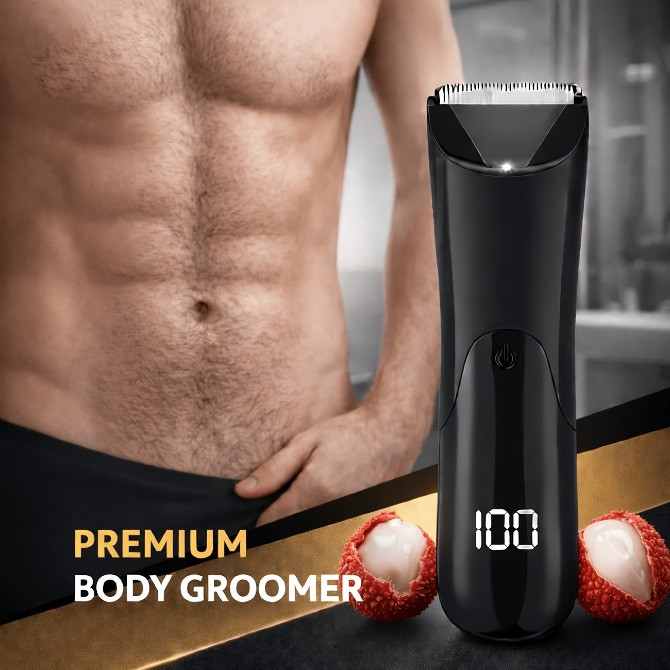 Тример для бороди, волосся і тіла | Професійна машинка для стрижки clipper Body Hair Trimmer Type-C Київ - зображення 1