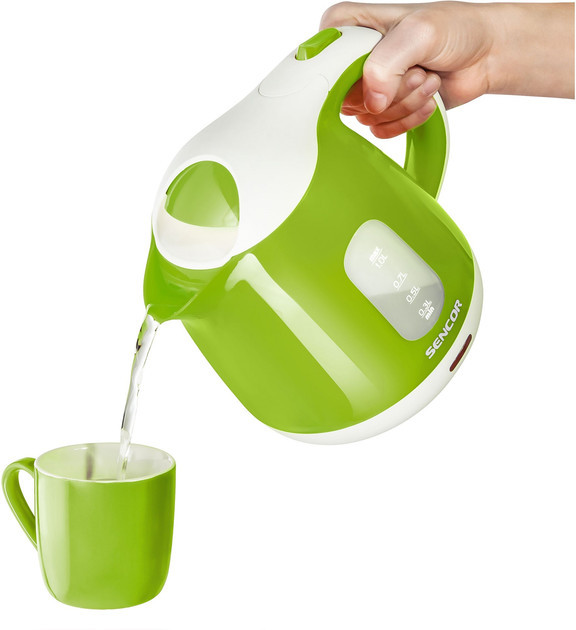 Электрочайник Sencor SWK 1011GR 1 л салатовый Київ - зображення 9