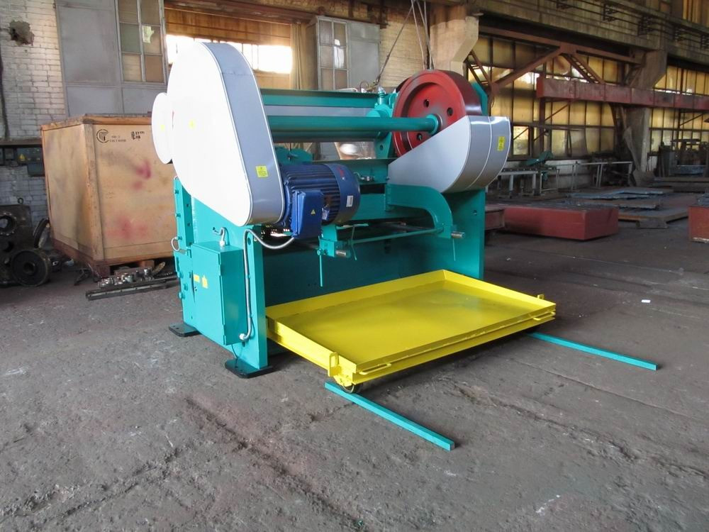 Ножницы листовые кривошипные 16х2200 (гильотинные) Н-478 Чернигов - изображение 3