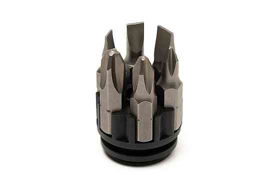 Отвертка MASTERTOOL с реверсом 6-в-1 PH1-2-3/SL4-5-6 25 мм 40-0517 Харків