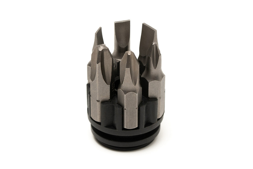 Отвертка MASTERTOOL с реверсом 6-в-1 PH1-2-3/SL4-5-6 25 мм 40-0517 Харків - зображення 4