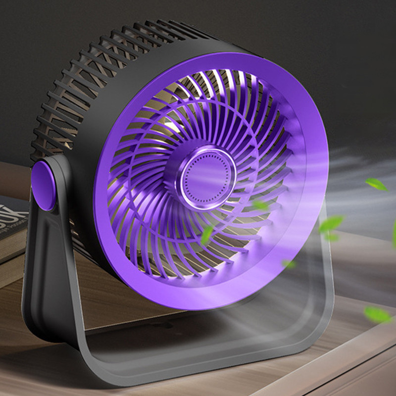Портативный вентилятор S35 Built-in aromatherapy/mosquito repellent box 2400mAh Херсон - изображение 2