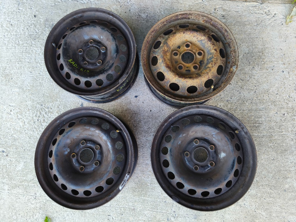 Диск колесный металлический R15 VW Caddy 2004-2015 (1K0601027T) Ковель - зображення 1