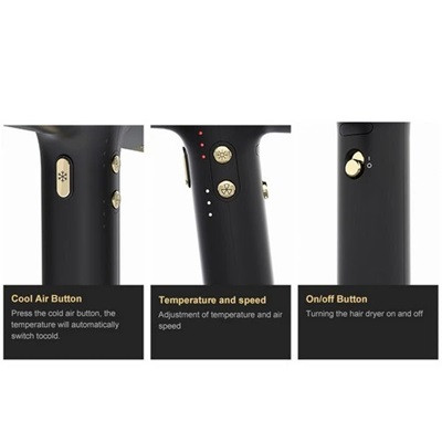 Фен IPARAH P-390B BLUE 2400 Вт синий Київ - зображення 5