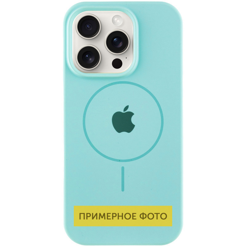 Чехол Silicone Case Full Protective (AA) with MagSafe для Apple iPhone 15 (6.1") Херсон - зображення 1