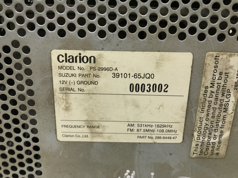 Магнитофон Suzuki Grand Vitara JT 2.0 БЕНЗИН J20A 2005 (б/у) Киев - изображение 3