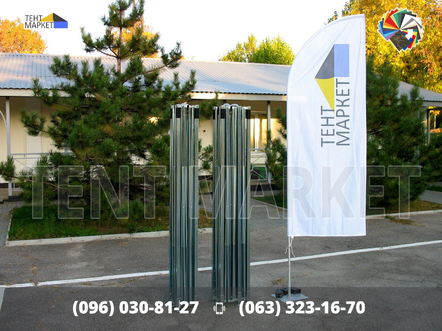 Намет розкладний 4х4 розсувний шатер трансформер. Пошиття виготовлення тентів шатрів наметів зонтів Запоріжжя - зображення 3