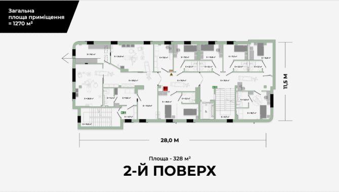 Продається сучасний комерційний будинок у Львові, 1270м2. Львов - изображение 11