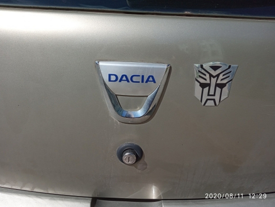 Наклейка на авто Автобот алюминиевая трансформер Київ - зображення 5