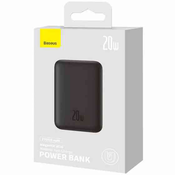 Портативное ЗУ Power Bank Baseus Magnetic Mini 20W c БЗУ 10000 mAh (PPCX070001) Херсон