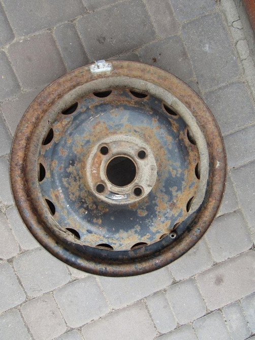 Диск колесный металлический Opel Combo R14 2004-2010 Ковель - изображение 1