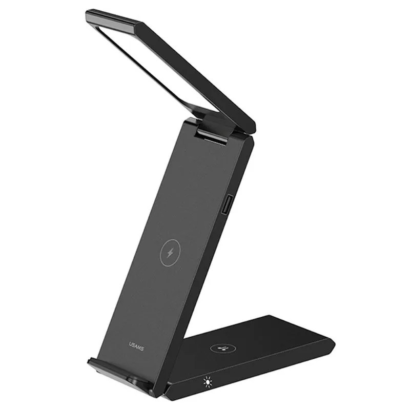 БЗУ Usams US-CD181 15W 3in1 with Table Lamp Херсон - изображение 2
