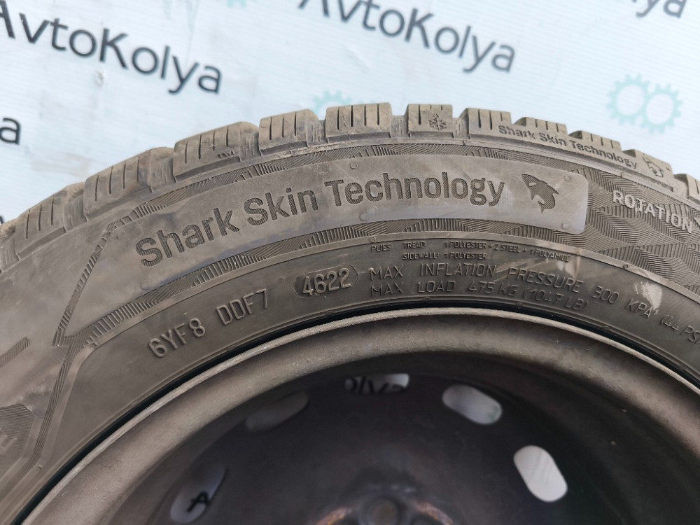 Диск с зимней шиной 185/65 R14 UniRoyal Winter Expert Ford Fusion 2002-2012 Ковель - изображение 5