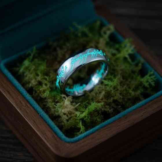 Кольцо Всевластия с эксклюзивным свечением Tiffany Blue для ценителей Властелина Колец и Хоббита Київ