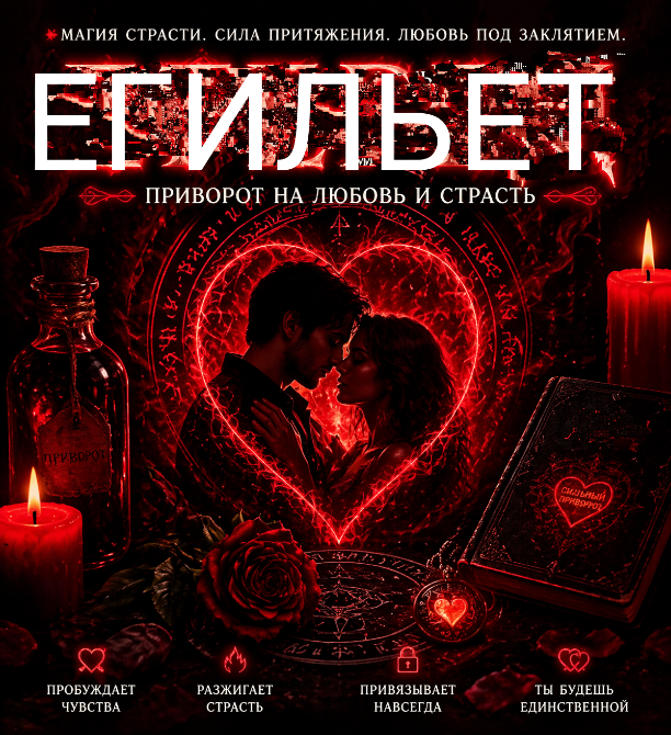 ЕГИЛЬЕТ. ПРИВОРОТ. Любовная магия Київ - зображення 1