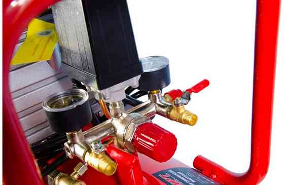 Компрессор MPT PROFI 50 л 2000 Вт/2.5 л.с. 2850 об/мин 140 л/мин 8 атм 2 выхода медная обмотка MAC25 Харків