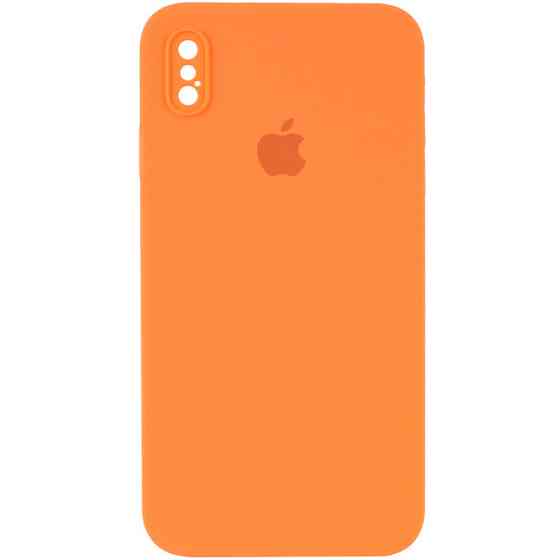 Чехол Silicone Case Square Full Camera Protective (AA) для Apple iPhone X / XS (5.8") Херсон