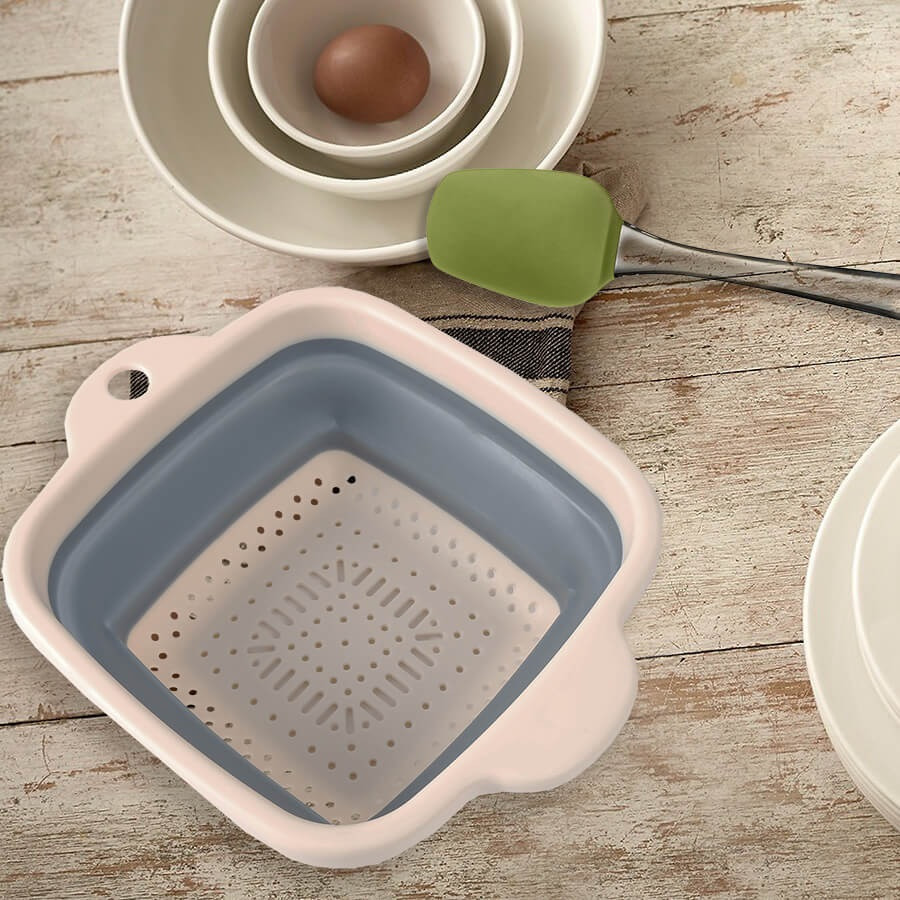 Друшляк складний силіконовий Maestro MR-1189 21,8х17,8х3,8 см Киев - изображение 1