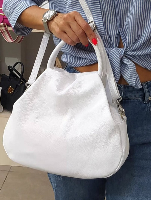 Італійська жіноча сумка з натуральної шкіри хобо Віра пелле TS000081 Киев - изображение 1