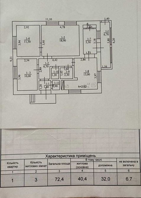 Продається будинок у селі Корніївка, 65 км від Києва Баришівка - зображення 1