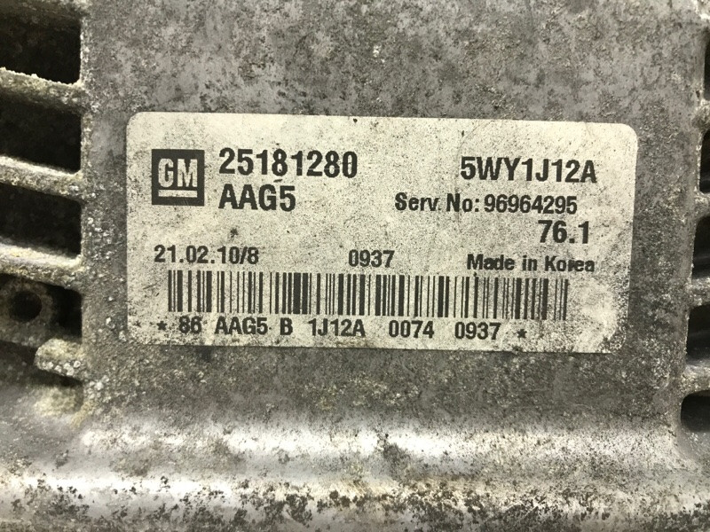 Блок управления двигателем Chevrolet Cruze J300 1.8 2009 (б/у) Киев - изображение 3