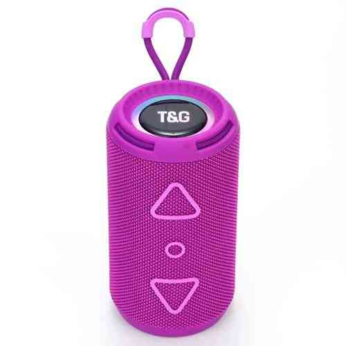 Колонка портативная Bluetooth T&G TG656 purple фиолетовая Киев