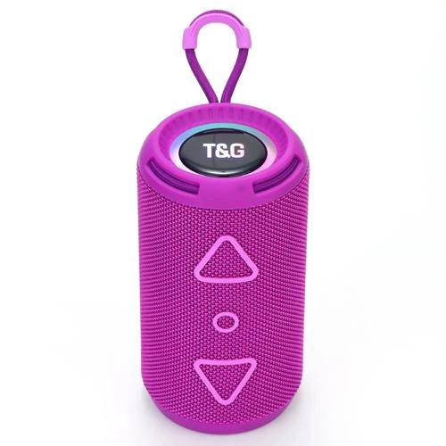Колонка портативная Bluetooth T&G TG656 purple фиолетовая Київ - зображення 1