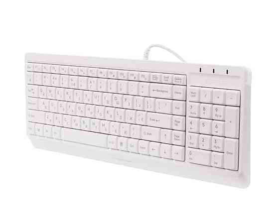 Клавиатура компьютерная проводная A4Tech Fstyler FK15(White) белая Киев