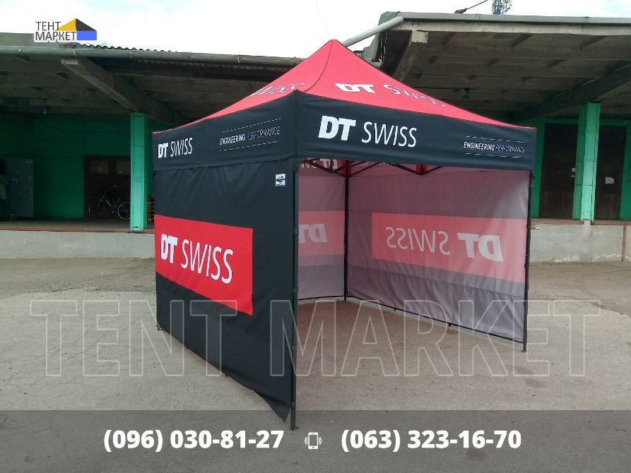 Виготовлення 3х3 шатри рекламні, промо-палатки, намети брендовані з логотипами, тенти з друком Запорожье - изображение 6