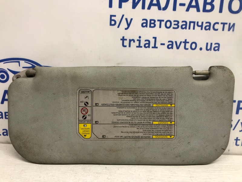 Козырек солнцезащитный правый Mitsubishi L200 KB 2.5 ДИЗЕЛЬ 4D56U 2006 (б/у) Київ - зображення 3
