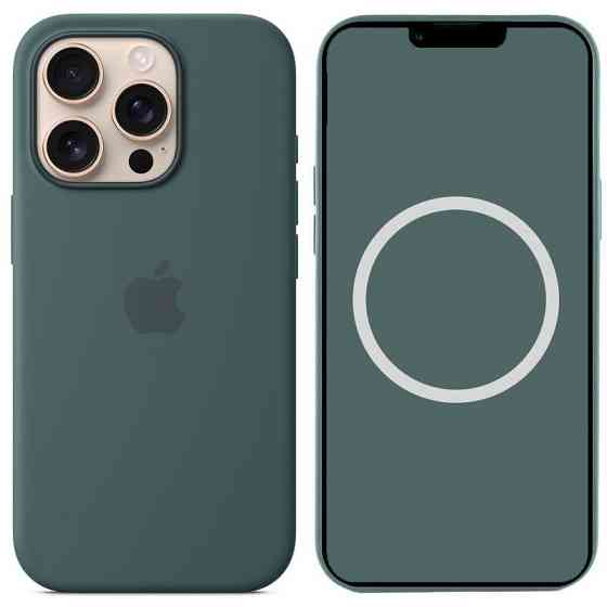 Чехол Silicone case (AAA) with Magsafe and Animation для Apple iPhone 16 Pro (6.3") Херсон