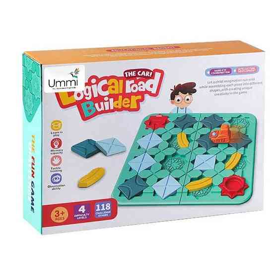 Настольная интерактивная игра Ummi BS779 Logical Road Builder (Mini) Херсон