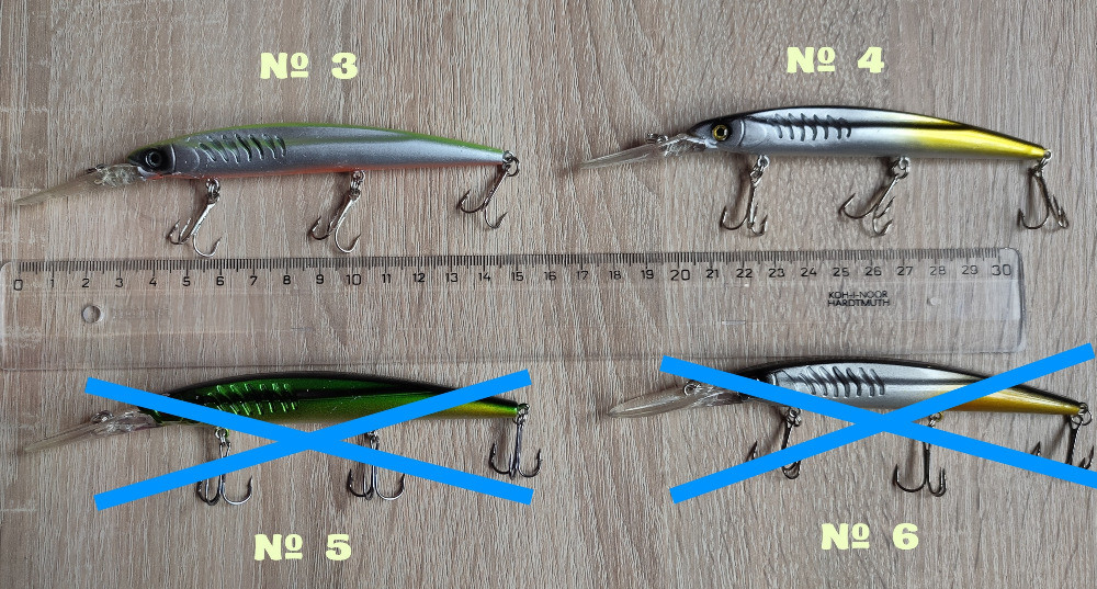 Воблер три крючка 16.9 см Копии minnow lure bait Бориспіль - зображення 1